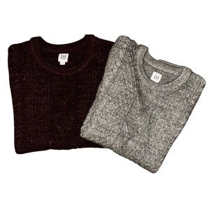 Bundle of two Gap Sweaters. Men’s Medium.